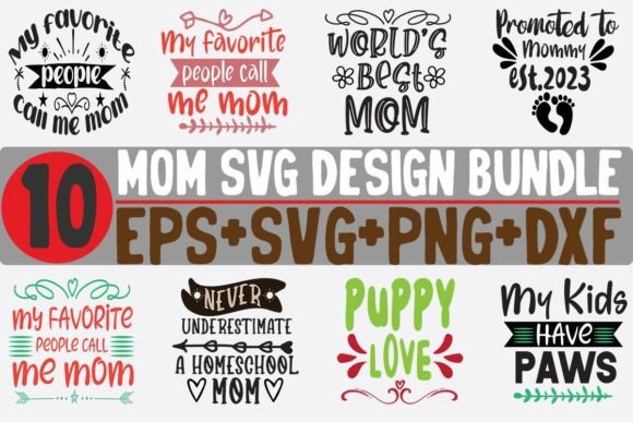 10 Mom Bundle SVG: An Embroidery Designer’s Review