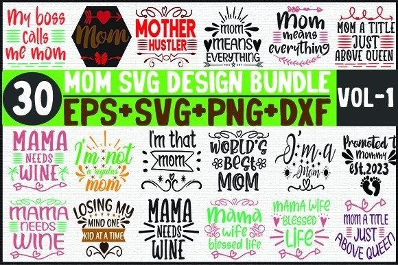 30 Mom Bundle SVG: A Designer’s Embroidery Review