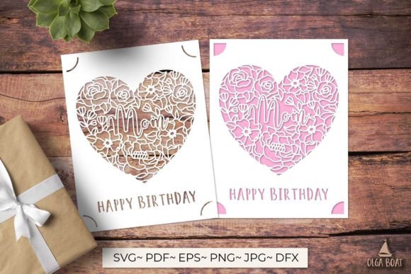 Mom Birthday Card Happy Birthday Mom Design Review